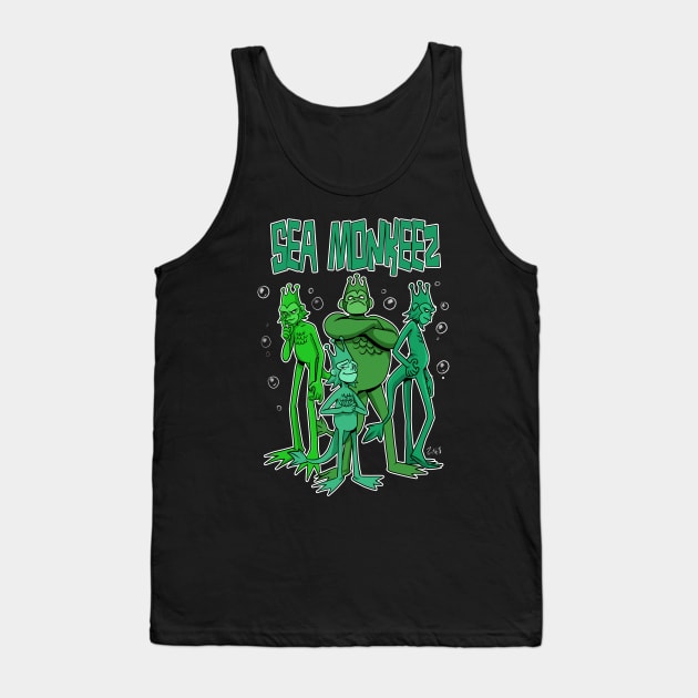 Sea Monkeez Tank Top by JoeBoy101